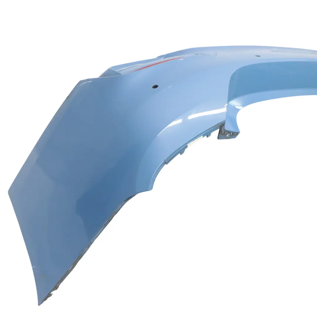 Complete Rear Bumper PDC Yas Marina Blue Metallic - B68 to BMW F82 F83 M4 with Part number 8056223 BMW F82 F83 M4 Complete Rear Bumper PDC Yas Marina Blue Metallic - B68 - SKU 8056223-YMB2 - Part number 8056223