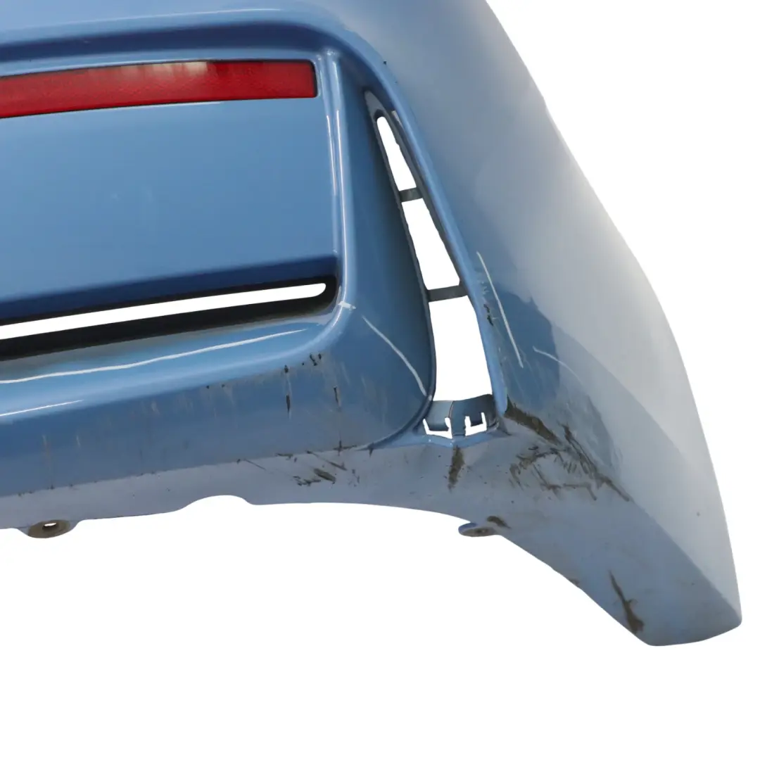 Complete Rear Bumper PDC Yas Marina Blue Metallic - B68 to BMW F82 F83 M4 with Part number 8056223 BMW F82 F83 M4 Complete Rear Bumper PDC Yas Marina Blue Metallic - B68 - SKU 8056223-YMB2 - Part number 8056223