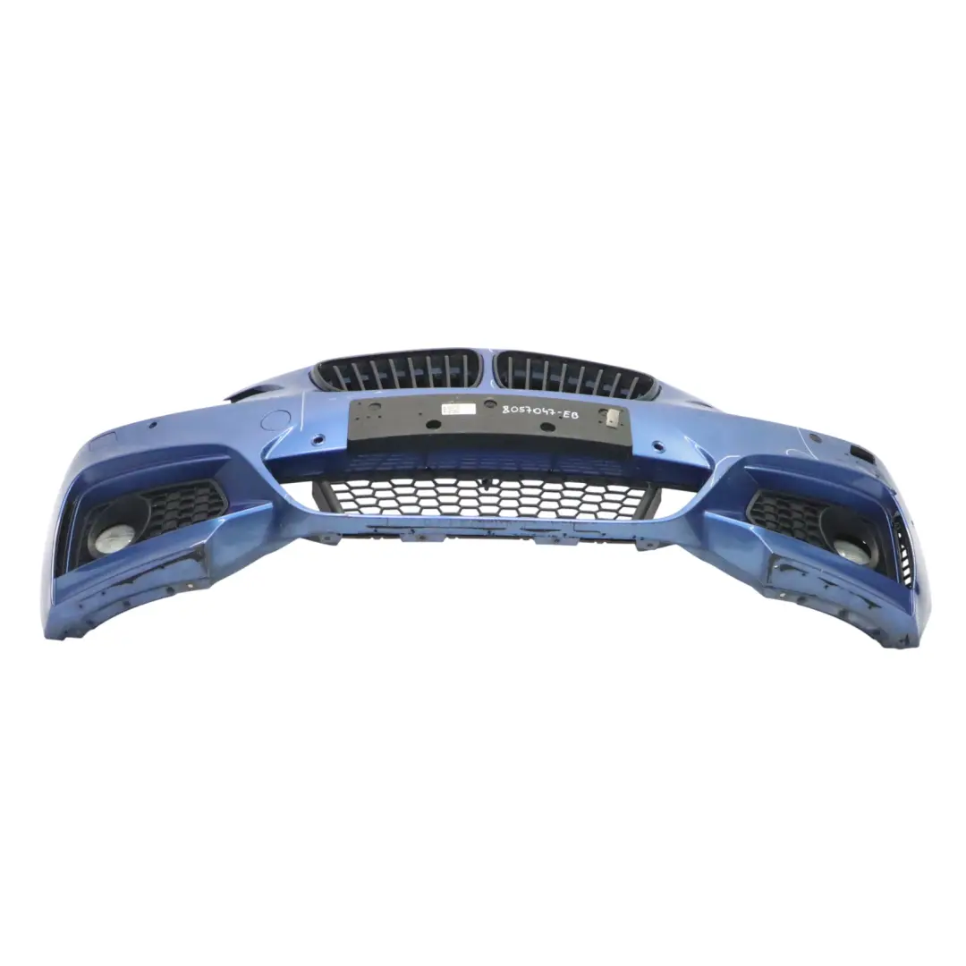 Front Bumper M Sport Trim Panel Estoril Blue Metallic - B45 to BMW F22 F23 with Part number 8057047 BMW F22 F23 Front Bumper M Sport Trim Panel Estoril Blue Metallic - B45 - SKU 8057047-EB - Part number 8057047
