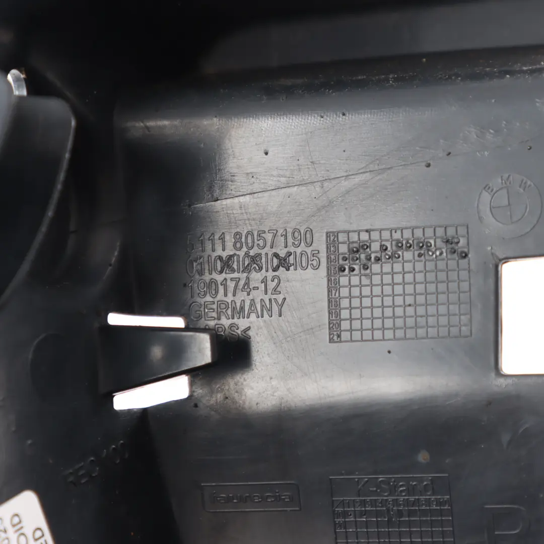 Front Fog Lamp Headlight Mount Bracket Carrier Holder Right O/S to BMW F34 with Part number 8057190 BMW F34 Front Fog Lamp Headlight Mount Bracket Carrier Holder Right O/S - SKU 8057190 - Part number 8057190