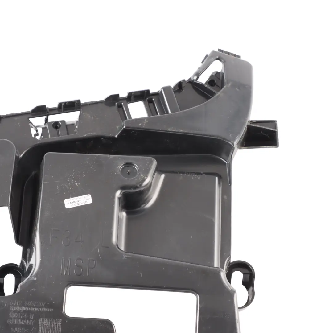 Bumper Guide Rail Bracket Carrier Holder Mount Left N/S to BMW F34 Rear with Part number 8057207 BMW F34 Rear Bumper Guide Rail Bracket Carrier Holder Mount Left N/S - SKU 8057207 - Part number 8057207