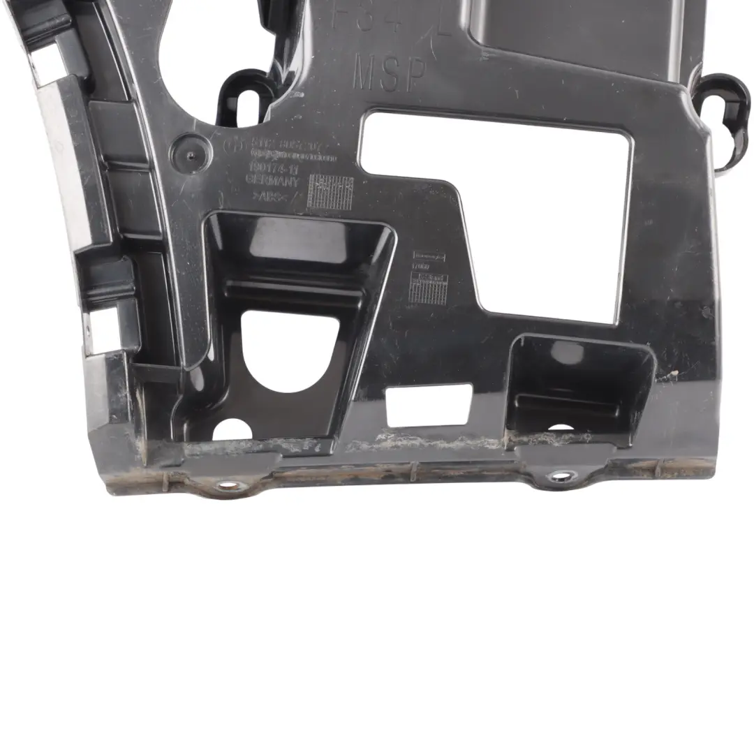 Parachoques Trasero Guía Carril Soporte Montaje Izquierda para BMW F34 con número de pieza 8057207 BMW F34 Parachoques Trasero Guía Carril Soporte Montaje Izquierda - SKU 8057207 - Número de pieza 8057207