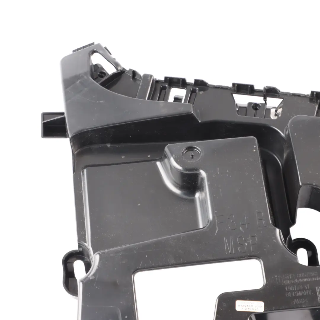 Bumper Guide Rail Bracket Carrier Holder Mount Right O/S to BMW F34 Rear with Part number 8057208 BMW F34 Rear Bumper Guide Rail Bracket Carrier Holder Mount Right O/S - SKU 8057208 - Part number 8057208