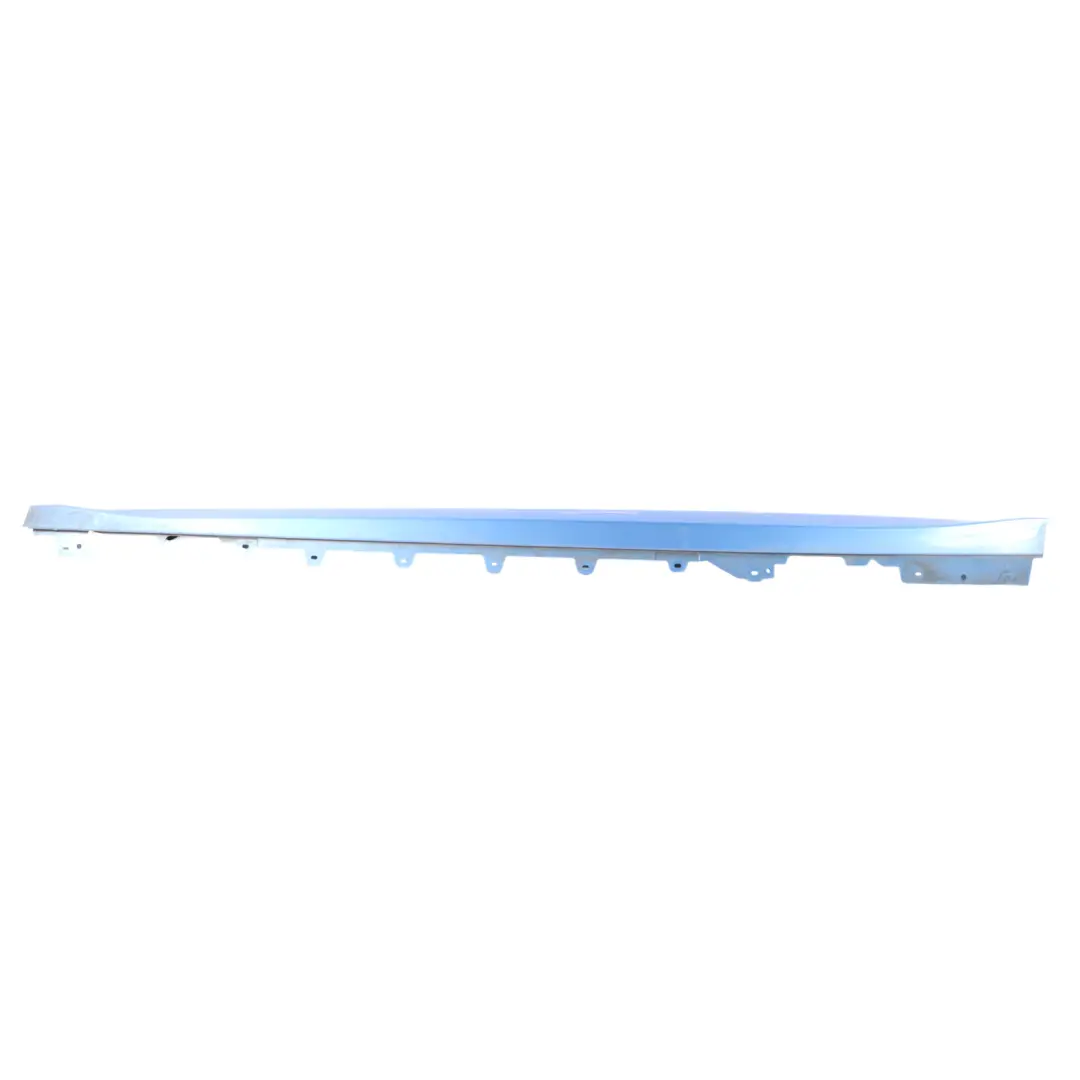 BMW F36 Side Skirt M Sport Sill Strip Left N/S Estoril Blue Metallic - B45 - SKU 8061487-EB1 - Part number 8061487