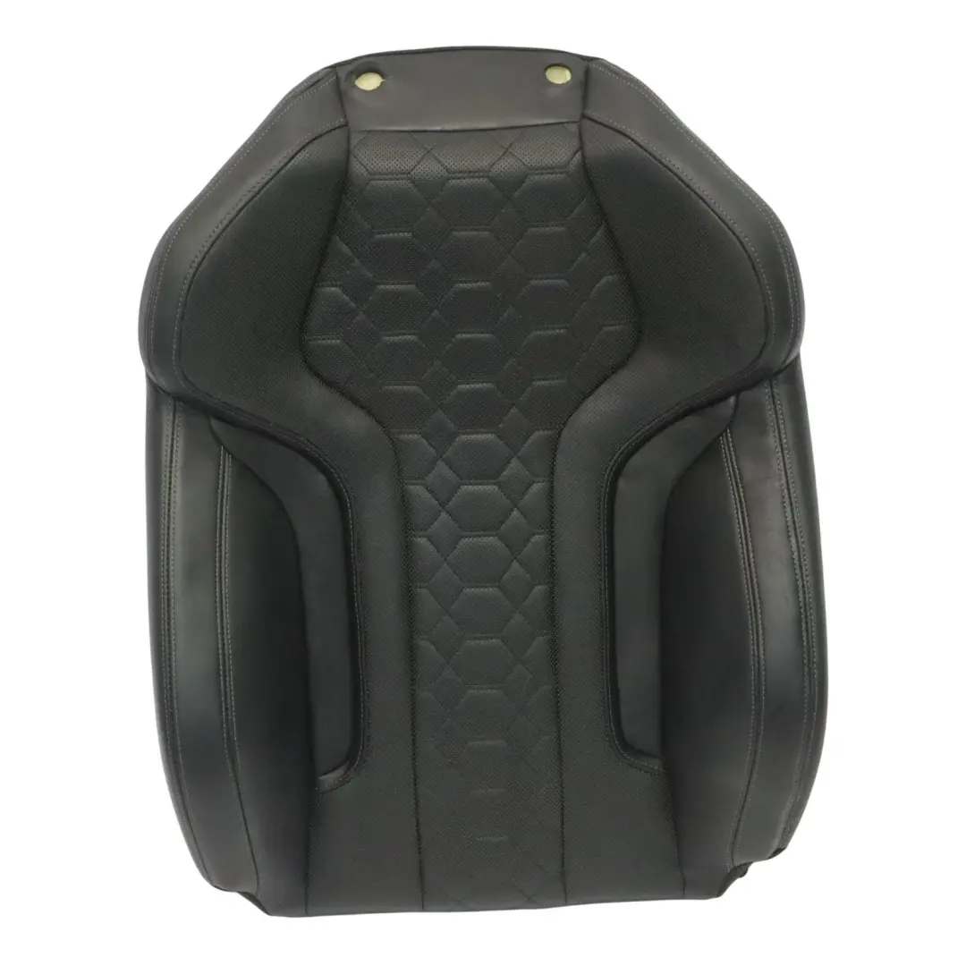 BMW F98 Front Seat Back Rest Cover Cushion Left N/S Leather Heated - SKU 8067165 - Part number 8067165