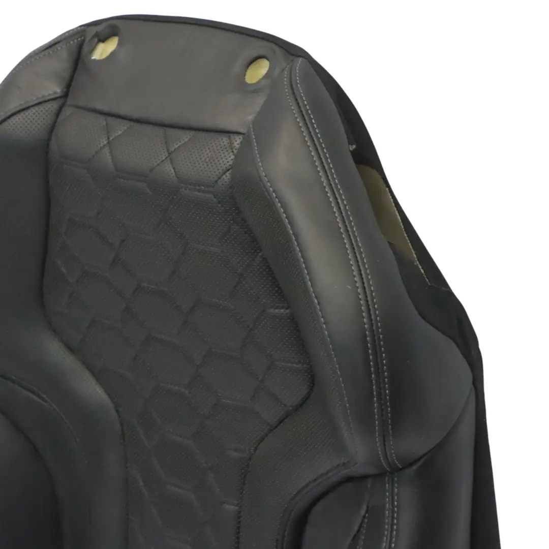 BMW F98 Front Seat Back Rest Cover Cushion Left N/S Leather Heated - SKU 8067165 - Part number 8067165