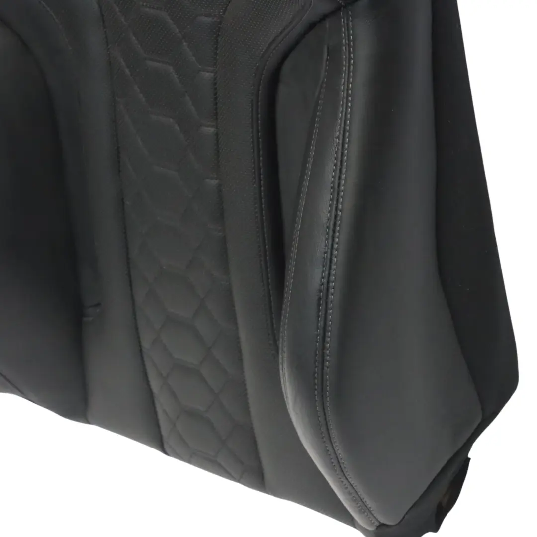BMW F98 Front Seat Back Rest Cover Cushion Left N/S Leather Heated - SKU 8067165 - Part number 8067165