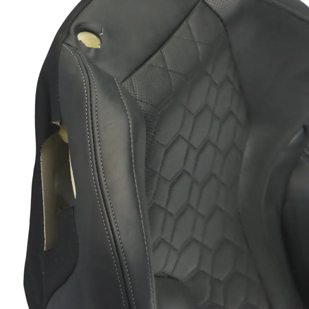 Front Seat Back Rest Cover Cushion Left N/S Leather Heated to BMW F98 with Part number 8067165 BMW F98 Front Seat Back Rest Cover Cushion Left N/S Leather Heated - SKU 8067165 - Part number 8067165