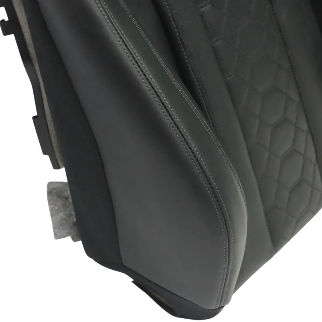 BMW F98 Front Seat Back Rest Cover Cushion Left N/S Leather Heated - SKU 8067165 - Part number 8067165