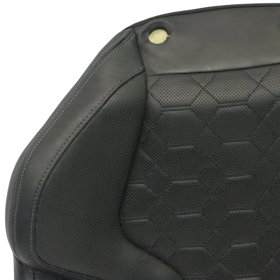 BMW F98 Front Seat Back Rest Cover Cushion Left N/S Leather Heated - SKU 8067165 - Part number 8067165