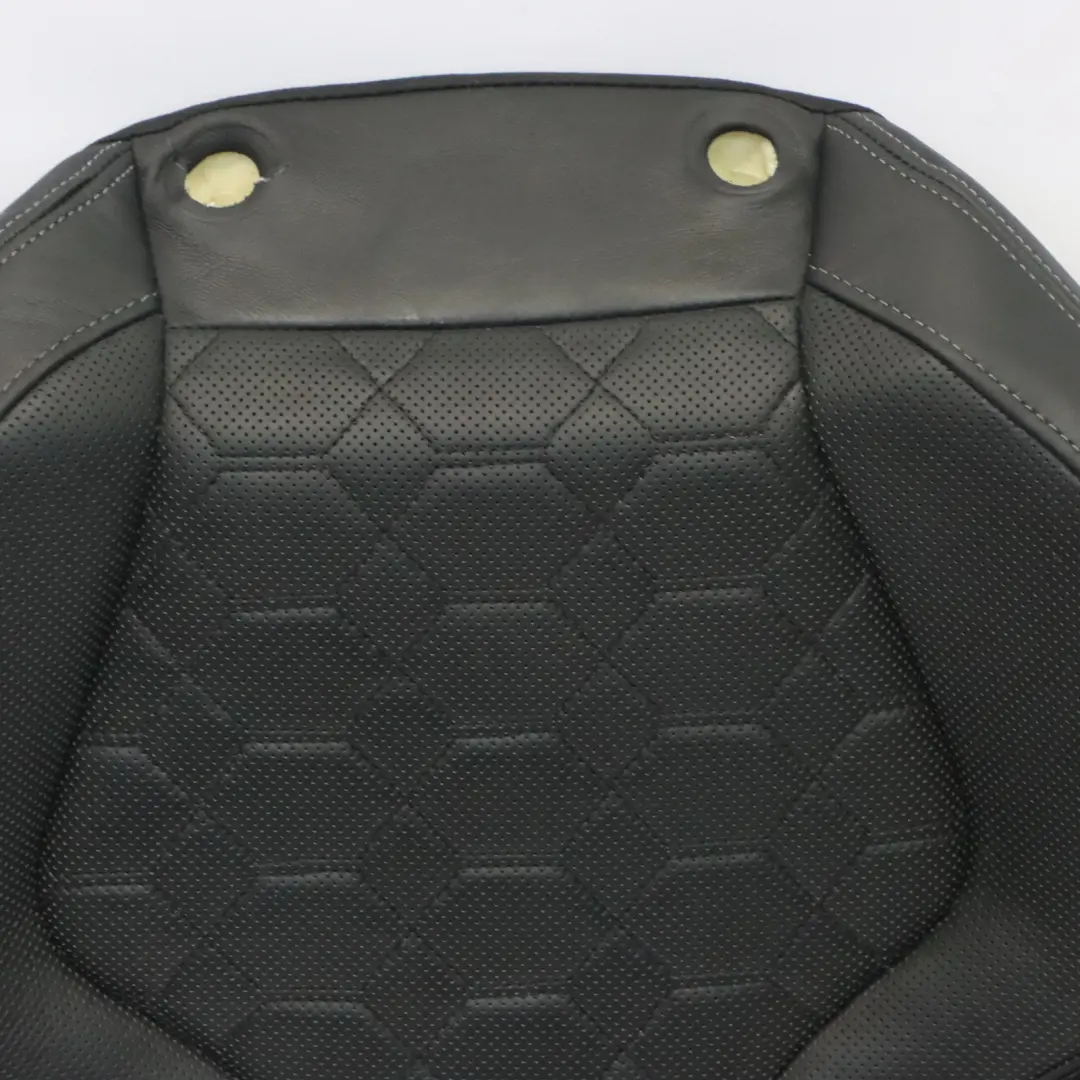 BMW F98 Front Seat Back Rest Cover Cushion Left N/S Leather Heated - SKU 8067165 - Part number 8067165