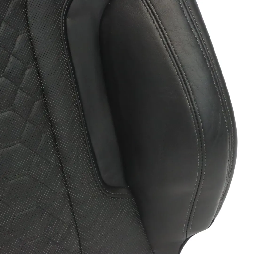 BMW F98 Front Seat Back Rest Cover Cushion Left N/S Leather Heated - SKU 8067165 - Part number 8067165