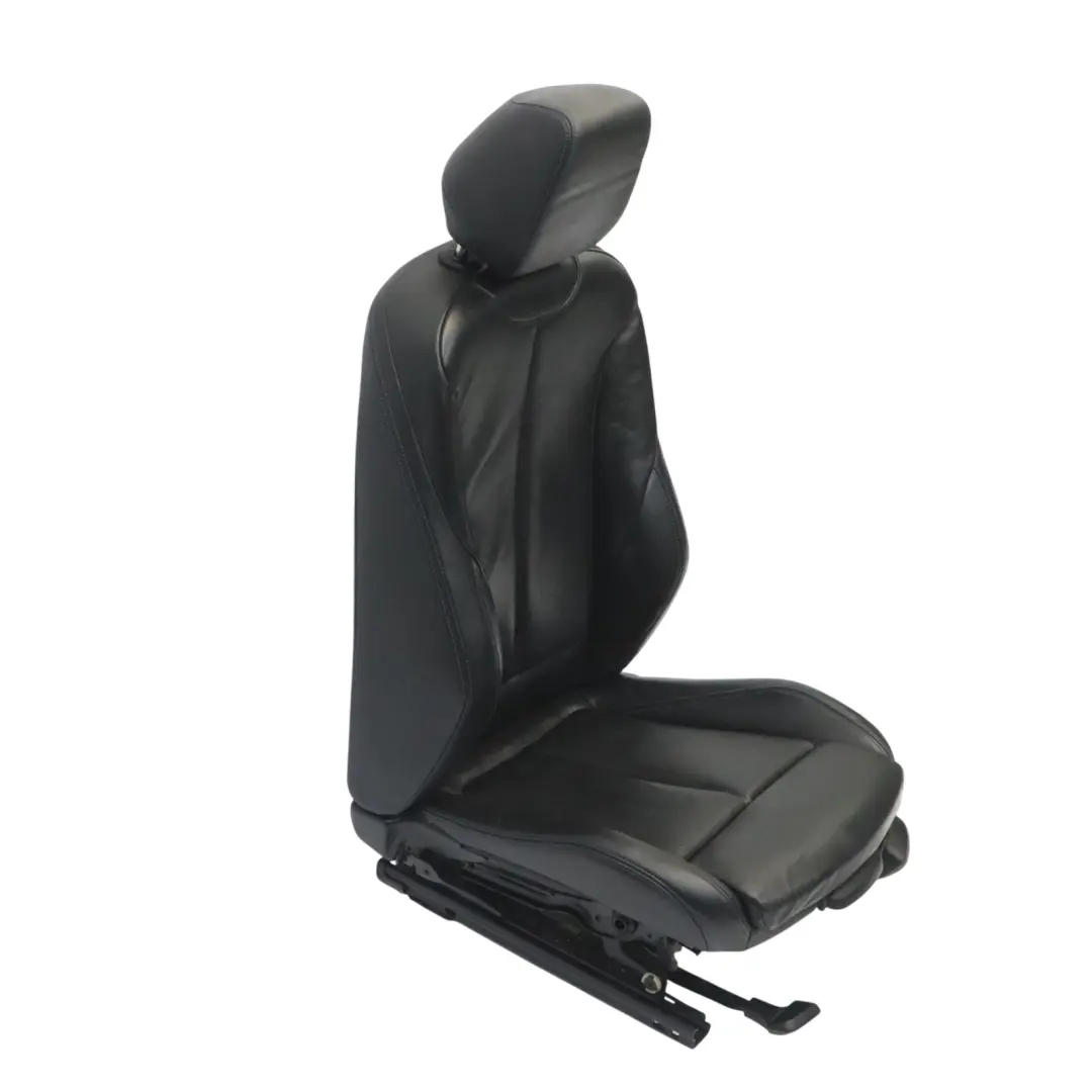  Sportsitz BMW F21 LCI Vorne Links Beheizt Schwarzes Leder Blaue Nähte - SKU 8069655-1 - Teilenummer 8069655