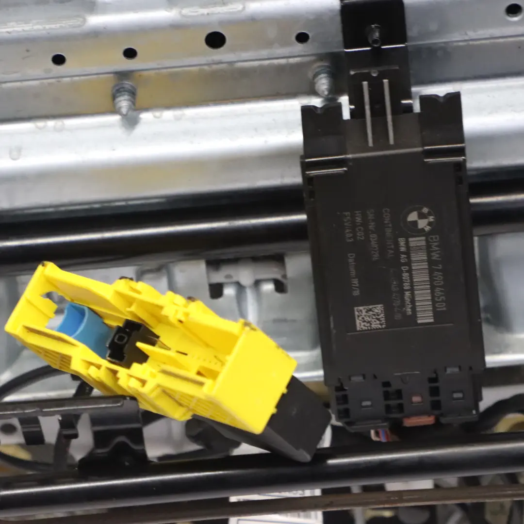  Sportsitz BMW F21 LCI Vorne Links Beheizt Schwarzes Leder Blaue Nähte - SKU 8069655-1 - Teilenummer 8069655