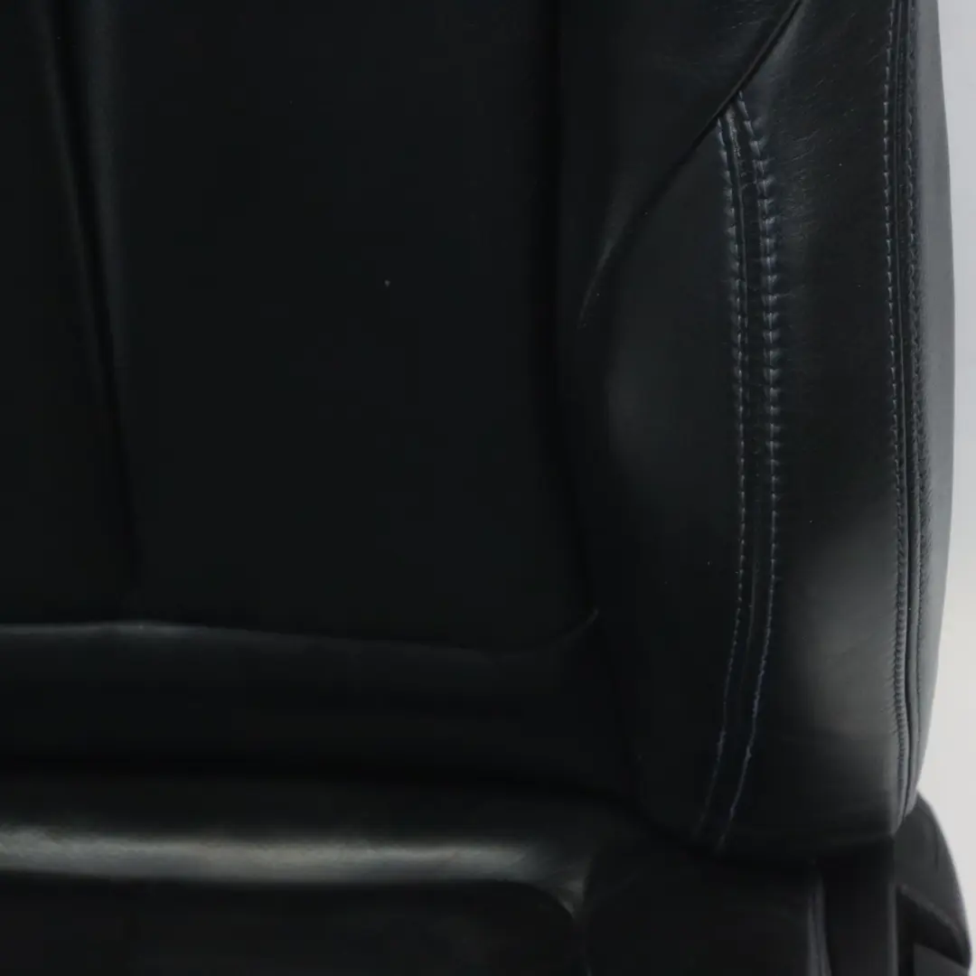  Asiento Deportivo BMW F21 LCI Delantero Izquierdo Cuero Negro Costuras Azules - SKU 8069655-1 - Número de pieza 8069655
