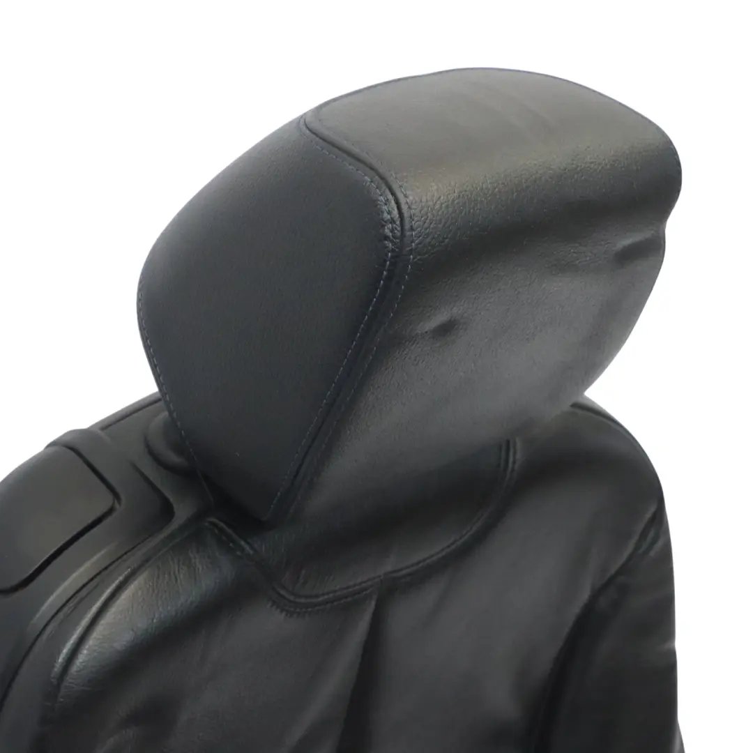  Siège Sport BMW F21 LCI Avant Droit Chauffé Cuir Noir Stitching Bleu - SKU 8069656-1 - Numéro de pièce 8069656