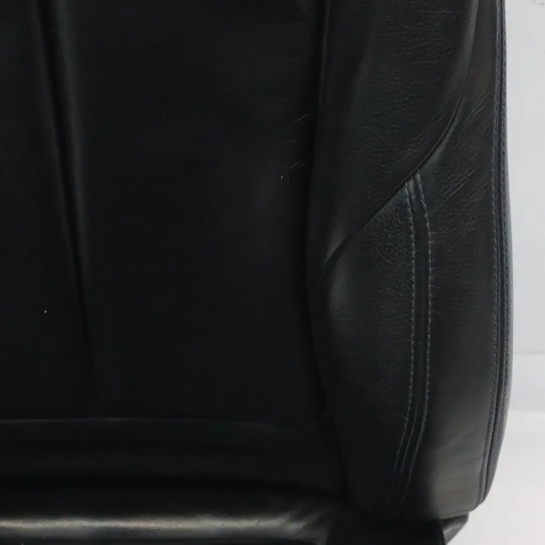 Sport Seat BMW F21 LCI Front Right O/S Heated Black Leather Blue Stitching - SKU 8069656-1 - Part number 8069656