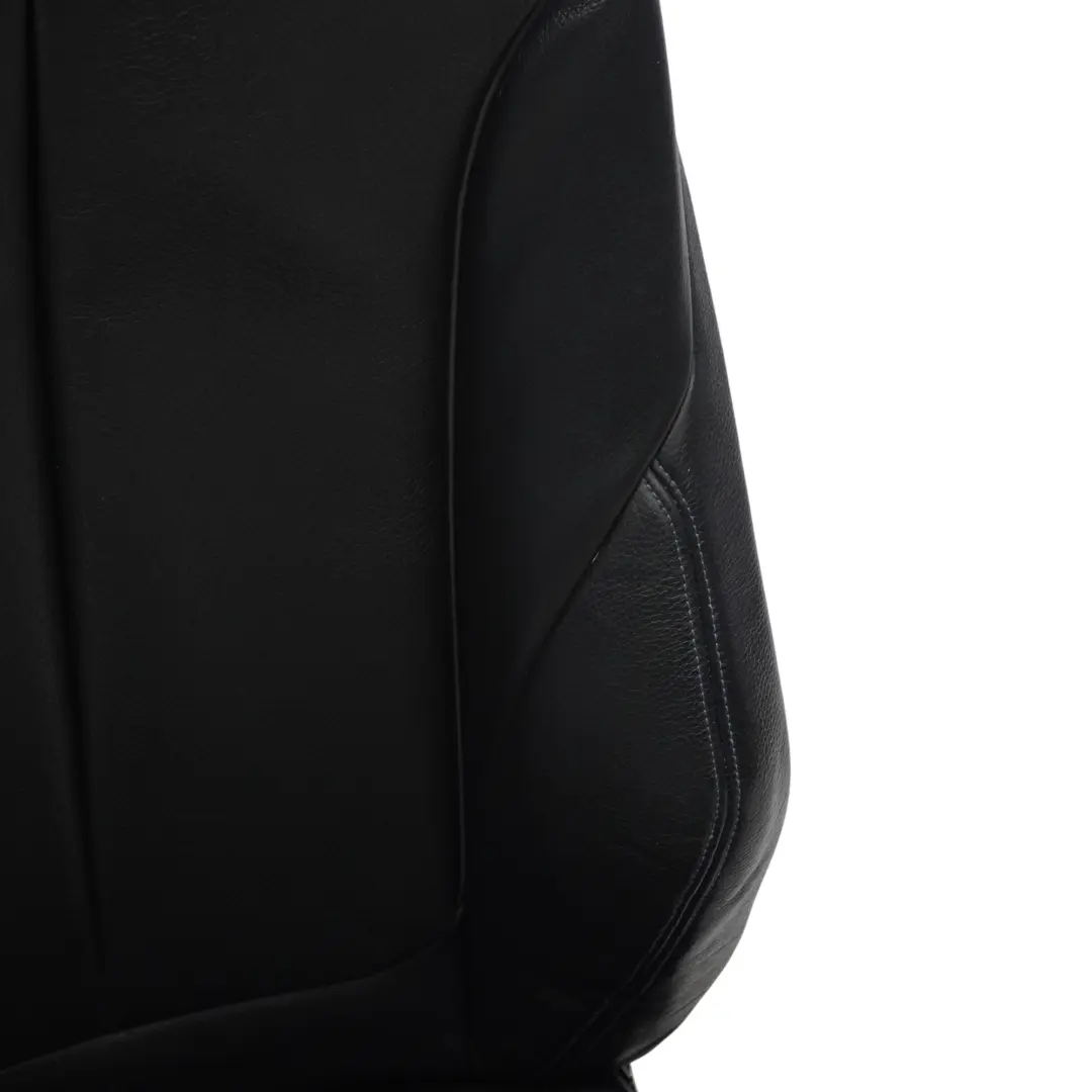 BMW F30 F31 LCI M Sport Siège avant gauche cuir noir avec surpiqûres bleu Dakota - SKU 8069661-2 - Numéro de pièce 8069661