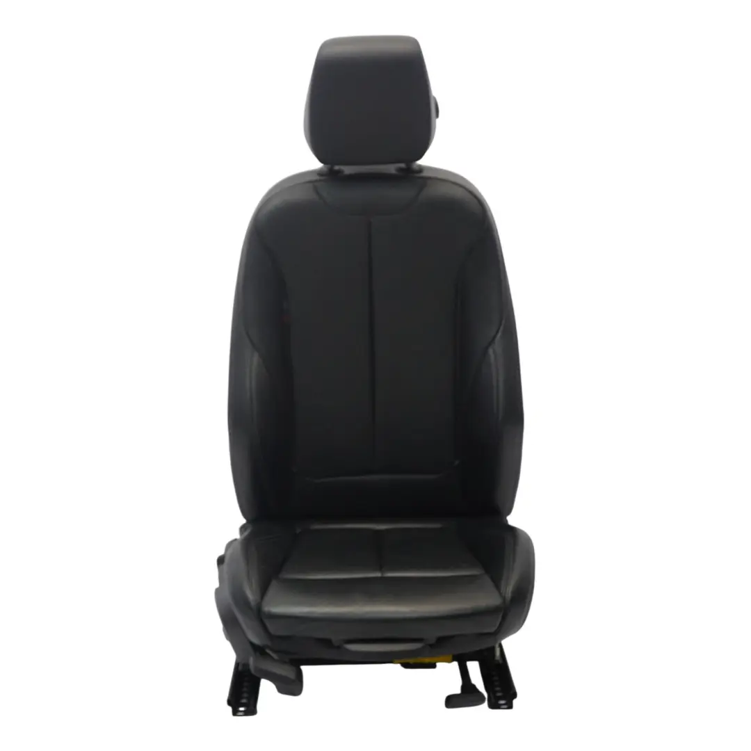 BMW F30 F31 LCI M Sport Asiento Delantero Derecho Cuero Negro Azul Dakota - SKU 8069662-2 - Número de pieza 8069662