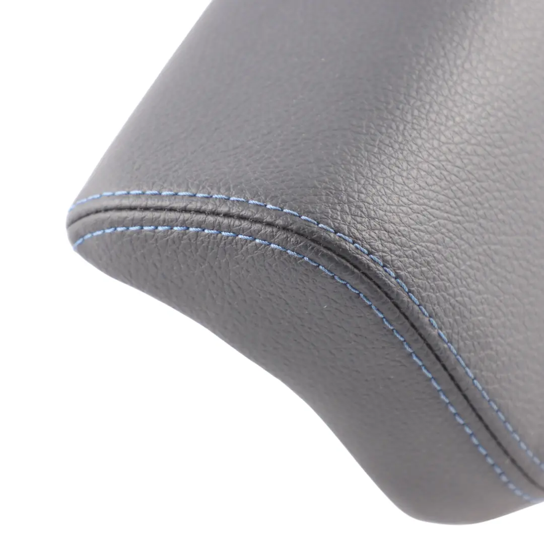  Mitte Kopfstütze BMW F20 F30 LCI Hinten Mitte Leder Schwarz Blau Naht - SKU 8070060 - Teilenummer 8070060