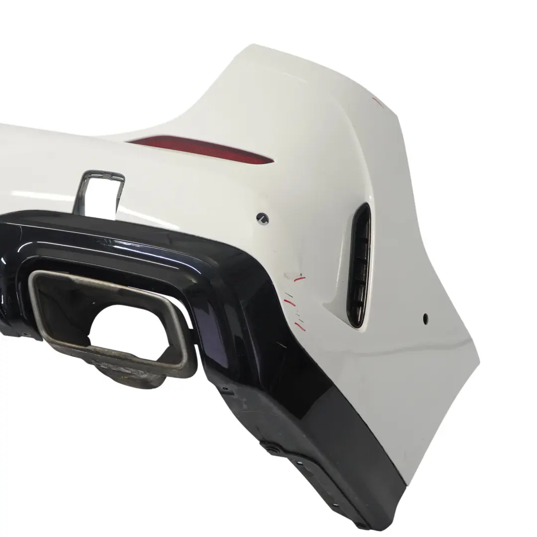 Bumper M Sport Trim Panelling PDC Alpinweiss Alpine White 3 - 300 to BMW F44 Rear with Part number 8080944 BMW F44 Rear Bumper M Sport Trim Panelling PDC Alpinweiss Alpine White 3 - 300 - SKU 8080944-AW - Part number 8080944