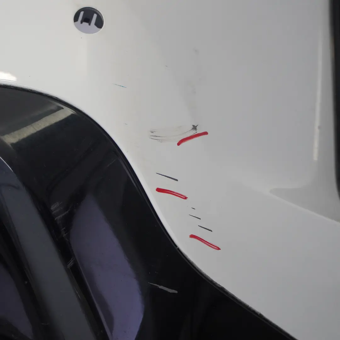 Bumper M Sport Trim Panelling PDC Alpinweiss Alpine White 3 - 300 to BMW F44 Rear with Part number 8080944 BMW F44 Rear Bumper M Sport Trim Panelling PDC Alpinweiss Alpine White 3 - 300 - SKU 8080944-AW - Part number 8080944