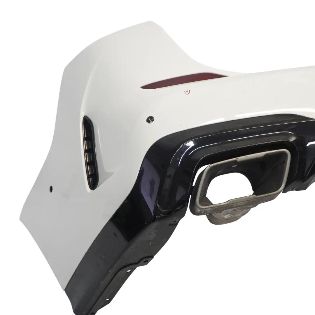 Bumper M Sport Trim Panelling PDC Alpinweiss Alpine White 3 - 300 to BMW F44 Rear with Part number 8080944 BMW F44 Rear Bumper M Sport Trim Panelling PDC Alpinweiss Alpine White 3 - 300 - SKU 8080944-AW - Part number 8080944