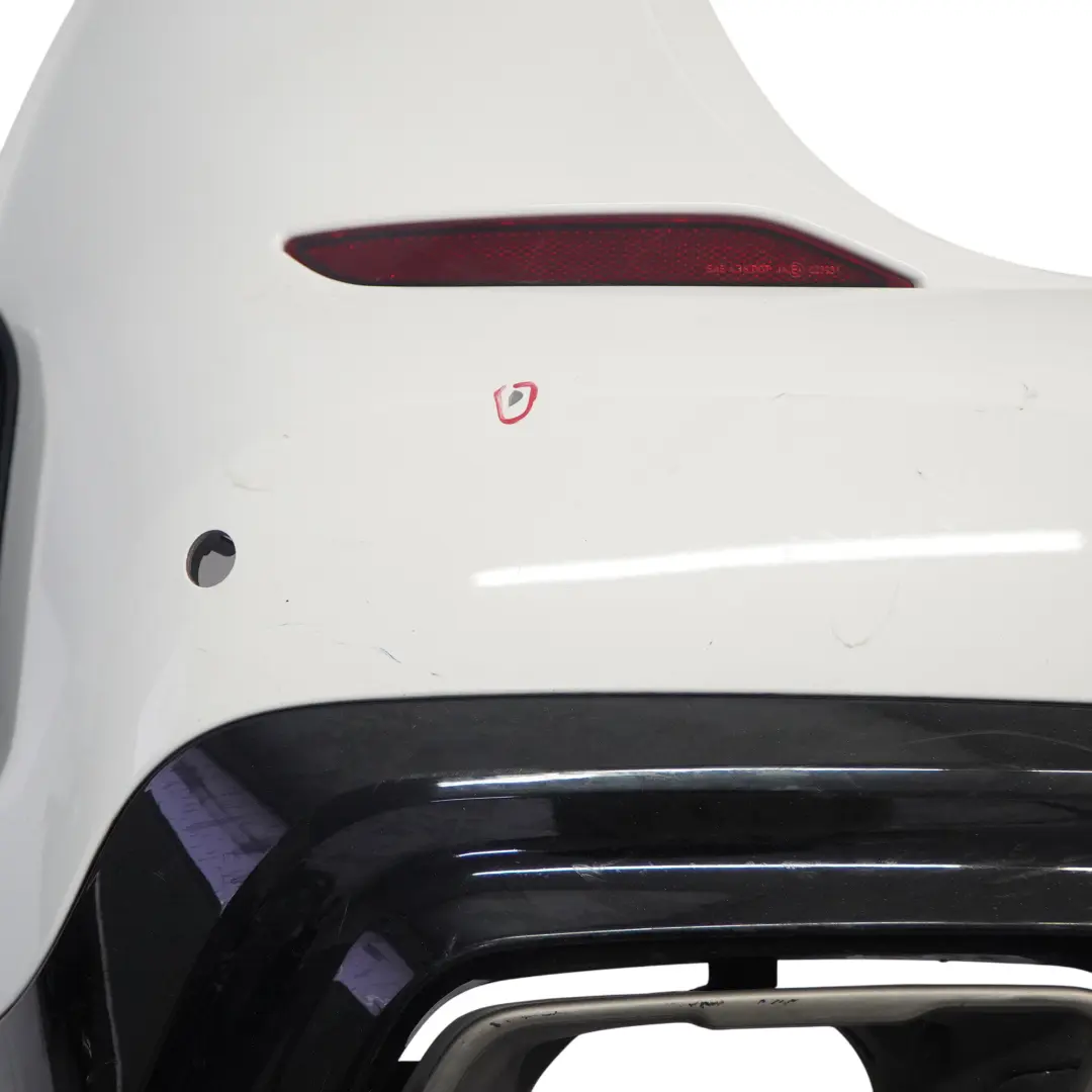 Bumper M Sport Trim Panelling PDC Alpinweiss Alpine White 3 - 300 to BMW F44 Rear with Part number 8080944 BMW F44 Rear Bumper M Sport Trim Panelling PDC Alpinweiss Alpine White 3 - 300 - SKU 8080944-AW - Part number 8080944