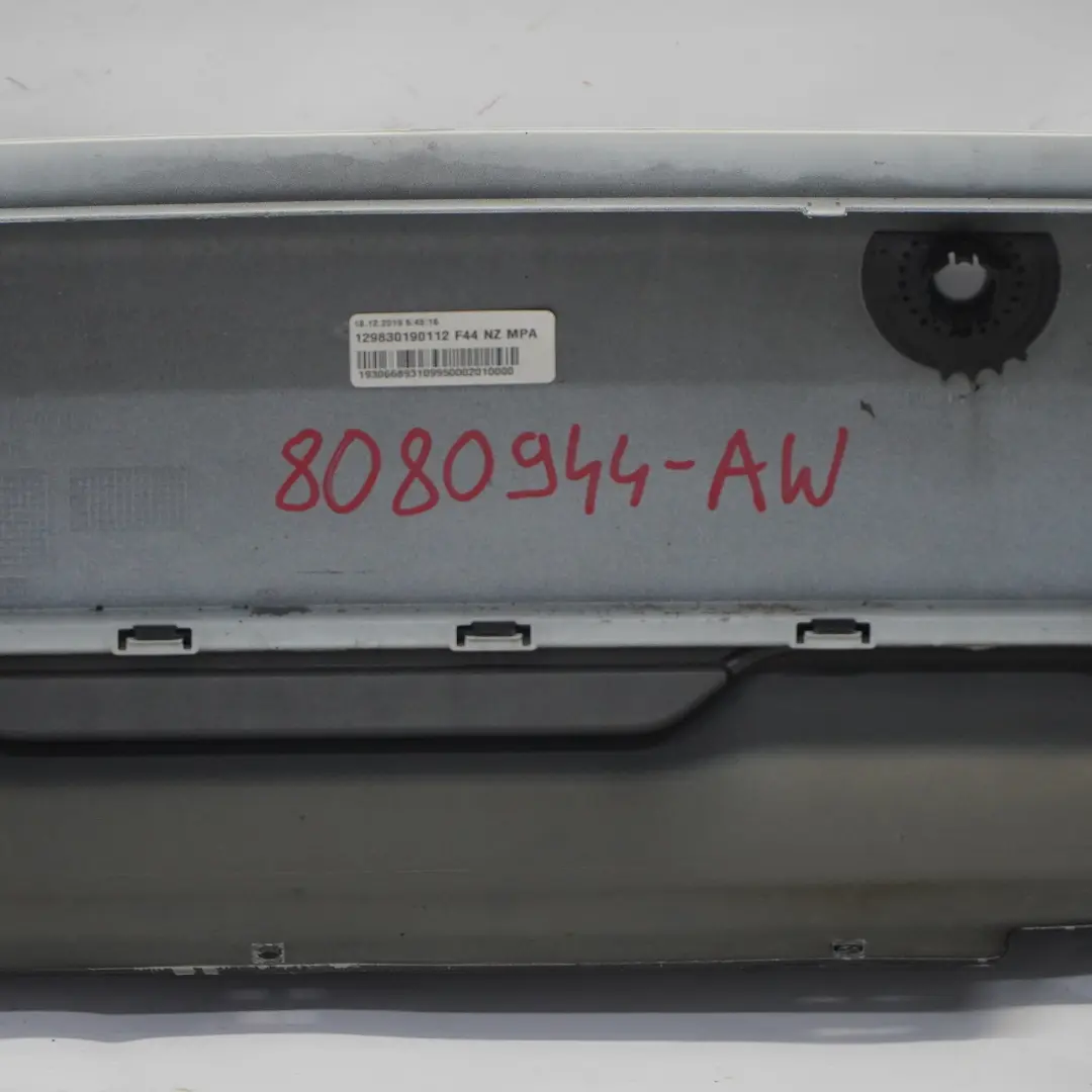 Bumper M Sport Trim Panelling PDC Alpinweiss Alpine White 3 - 300 to BMW F44 Rear with Part number 8080944 BMW F44 Rear Bumper M Sport Trim Panelling PDC Alpinweiss Alpine White 3 - 300 - SKU 8080944-AW - Part number 8080944