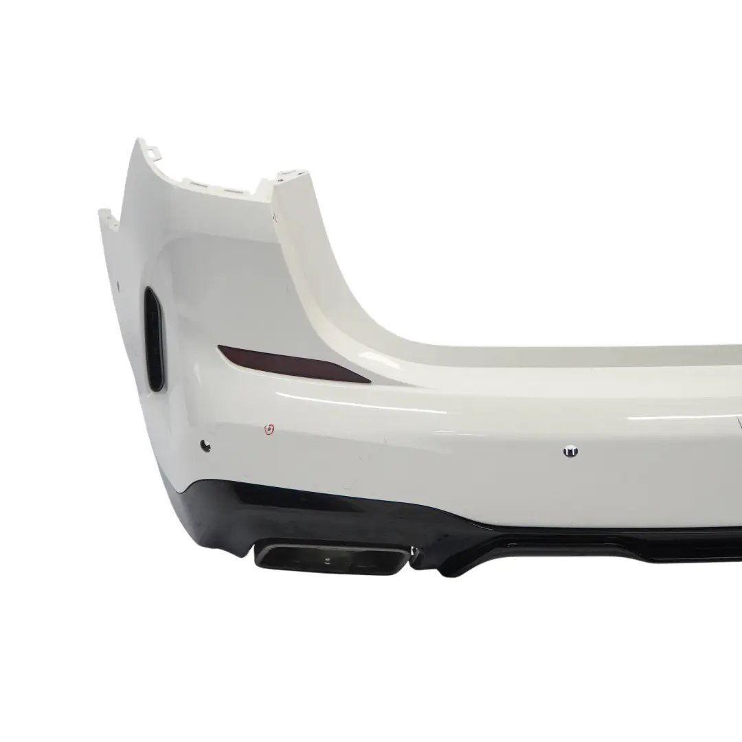 Bumper M Sport Trim Panelling PDC Alpinweiss Alpine White 3 - 300 to BMW F44 Rear with Part number 8080944 BMW F44 Rear Bumper M Sport Trim Panelling PDC Alpinweiss Alpine White 3 - 300 - SKU 8080944-AW - Part number 8080944