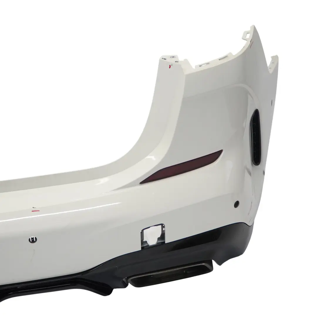 Bumper M Sport Trim Panelling PDC Alpinweiss Alpine White 3 - 300 to BMW F44 Rear with Part number 8080944 BMW F44 Rear Bumper M Sport Trim Panelling PDC Alpinweiss Alpine White 3 - 300 - SKU 8080944-AW - Part number 8080944
