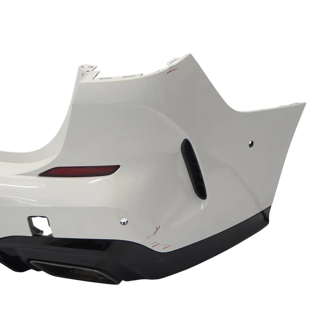 BMW F44 Zderzak Tylny M-Pakiet PDC Alpinweiss 3 Biały - 300 - SKU 8080944-AW - Numer Części 8080944