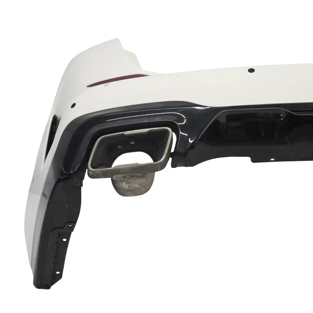 Bumper M Sport Trim Panelling PDC Alpinweiss Alpine White 3 - 300 to BMW F44 Rear with Part number 8080944 BMW F44 Rear Bumper M Sport Trim Panelling PDC Alpinweiss Alpine White 3 - 300 - SKU 8080944-AW - Part number 8080944