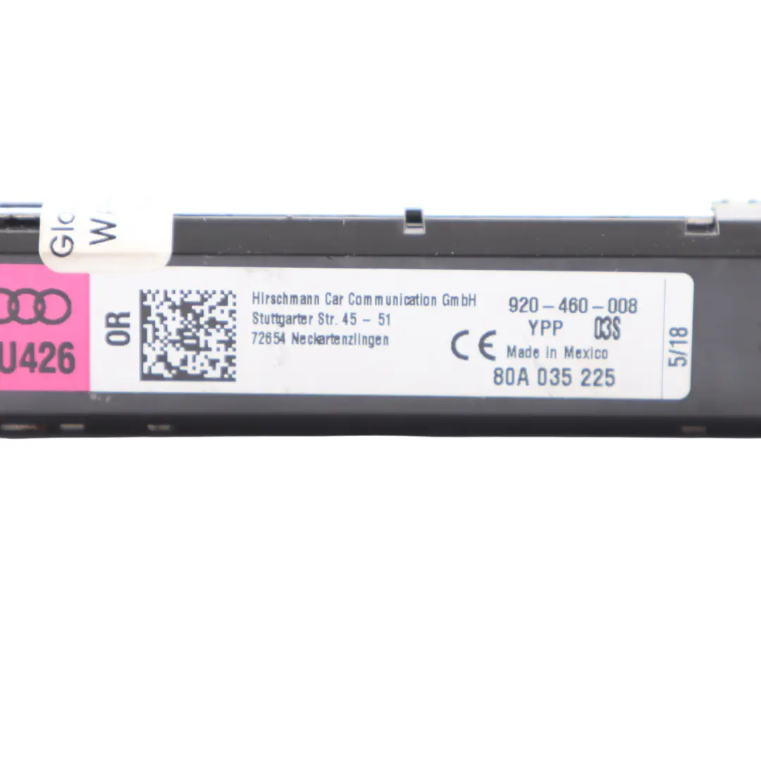 Audi Q5 FY Antena Wzmacniacz Antenowy Moduł Sterowania Jednostka - SKU 80A035225 - Numer Części 80A035225