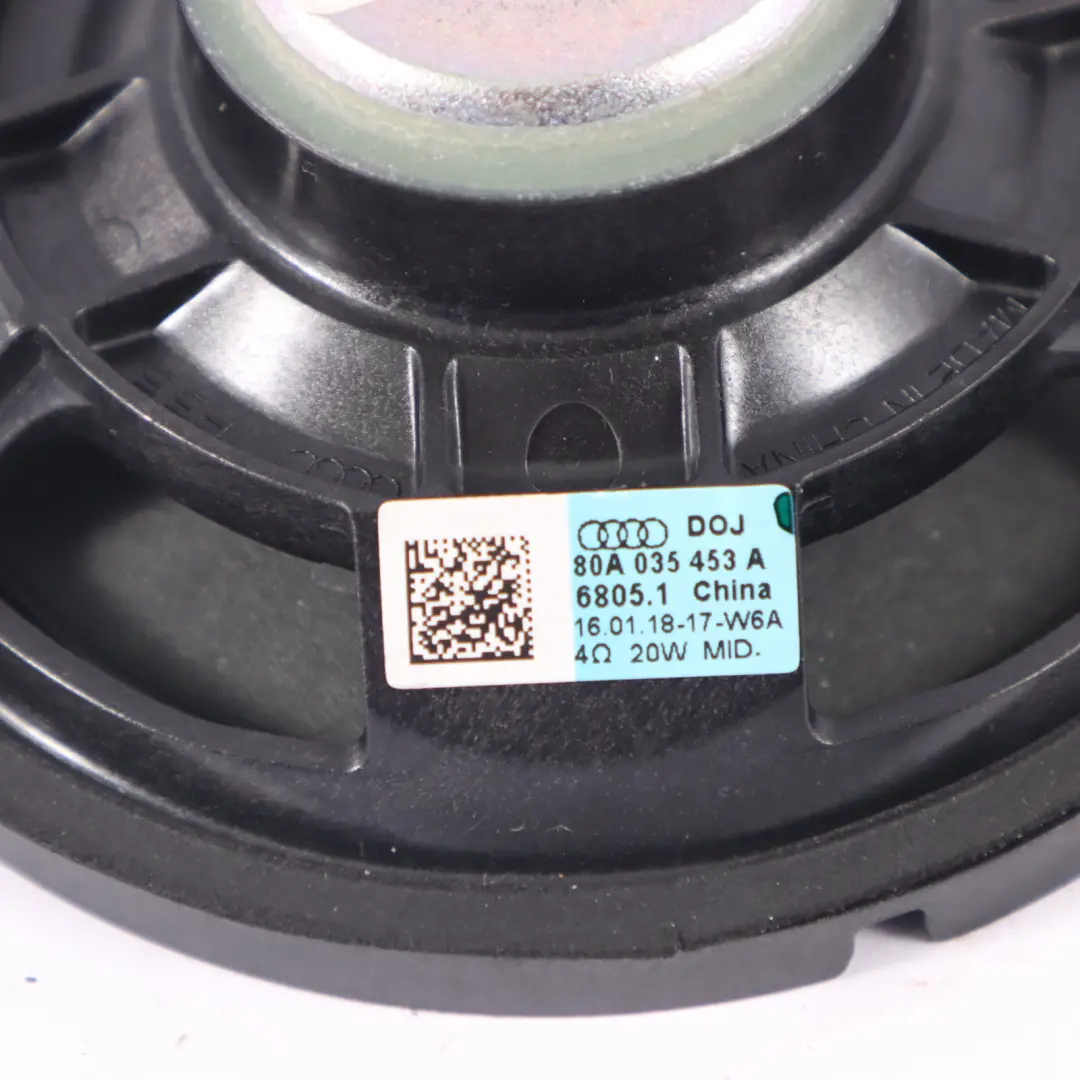 Altavoz central de sonido del salpicadero delantero para Audi Q5 FY con número de pieza 80A035453A Audi Q5 FY Altavoz central de sonido del salpicadero delantero - SKU 80A035453A - Número de pieza 80A035453A