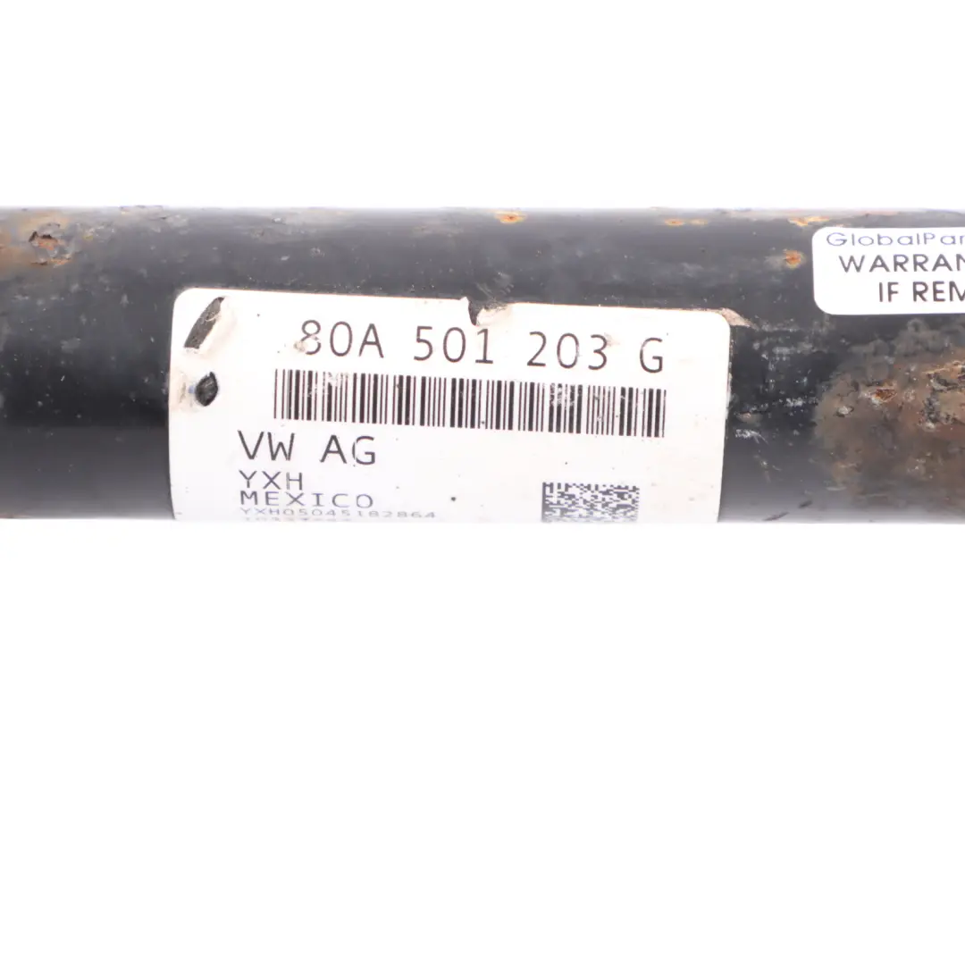 Audi Q5 FY 2.0 TFSI DAXB Petrol Engine Rear Driveshaft Left N/S - SKU 80A501203G-1 - Part number 80A501203G
