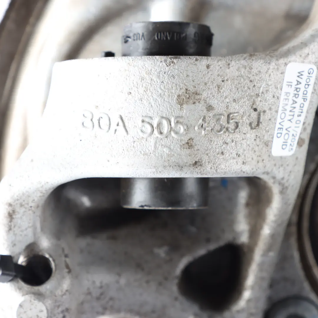 Carrier Rear Left N/S Suspension Wheel Hub to Audi Q5 FY Wheel with Part number 80A505431G Audi Q5 FY Wheel Carrier Rear Left N/S Suspension Wheel Hub - SKU 80A505431G-1 - Part number 80A505431G