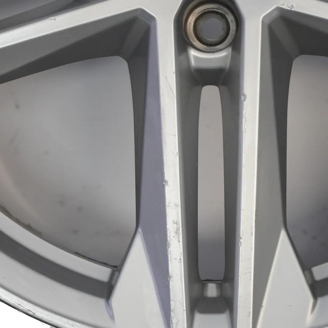 Audi Q5 FY S Line Silver Wheel Alloy Rim 19" 8J ET:39 Double Spoke - SKU 80A601025G-1 - Part number 80A601025G