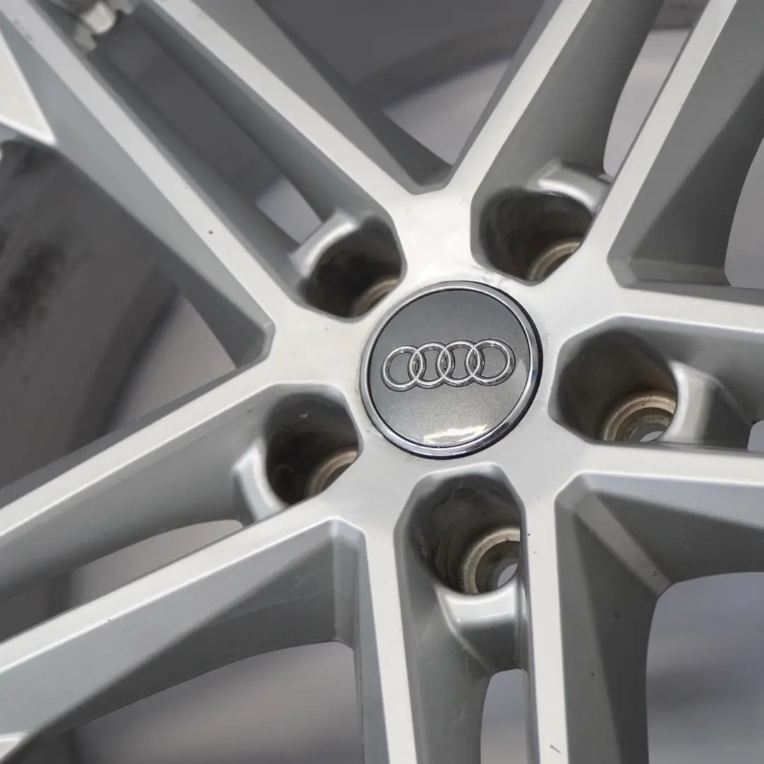 Audi Q5 FY S Line Silver Wheel Alloy Rim 19" 8J ET:39 Double Spoke - SKU 80A601025G-2 - Part number 80A601025G