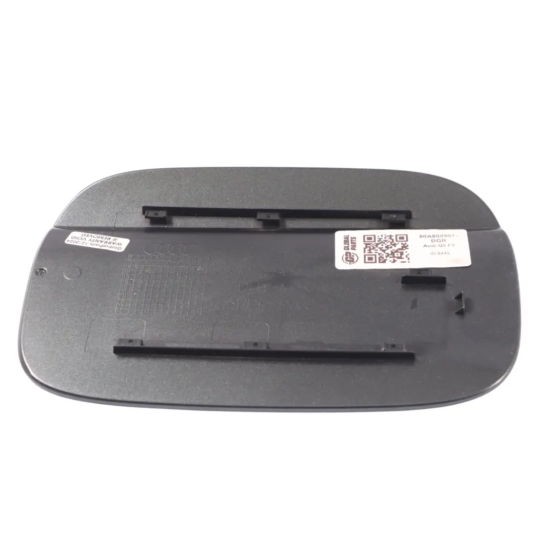 Filler Flap Cap Cover Phantom Black - LZ9Y to Audi Q5 FY Fuel Tank with Part number 80A809907 Audi Q5 FY Fuel Tank Filler Flap Cap Cover Phantom Black - LZ9Y - SKU 80A809907-BBL - Part number 80A809907