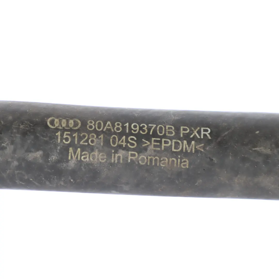 Water Coolant Pipe Hose Line to Audi Q5 FY 2.0 TFSI Engine with Part number 80A819370B Audi Q5 FY 2.0 TFSI Engine Water Coolant Pipe Hose Line - SKU 80A819370B - Part number 80A819370B