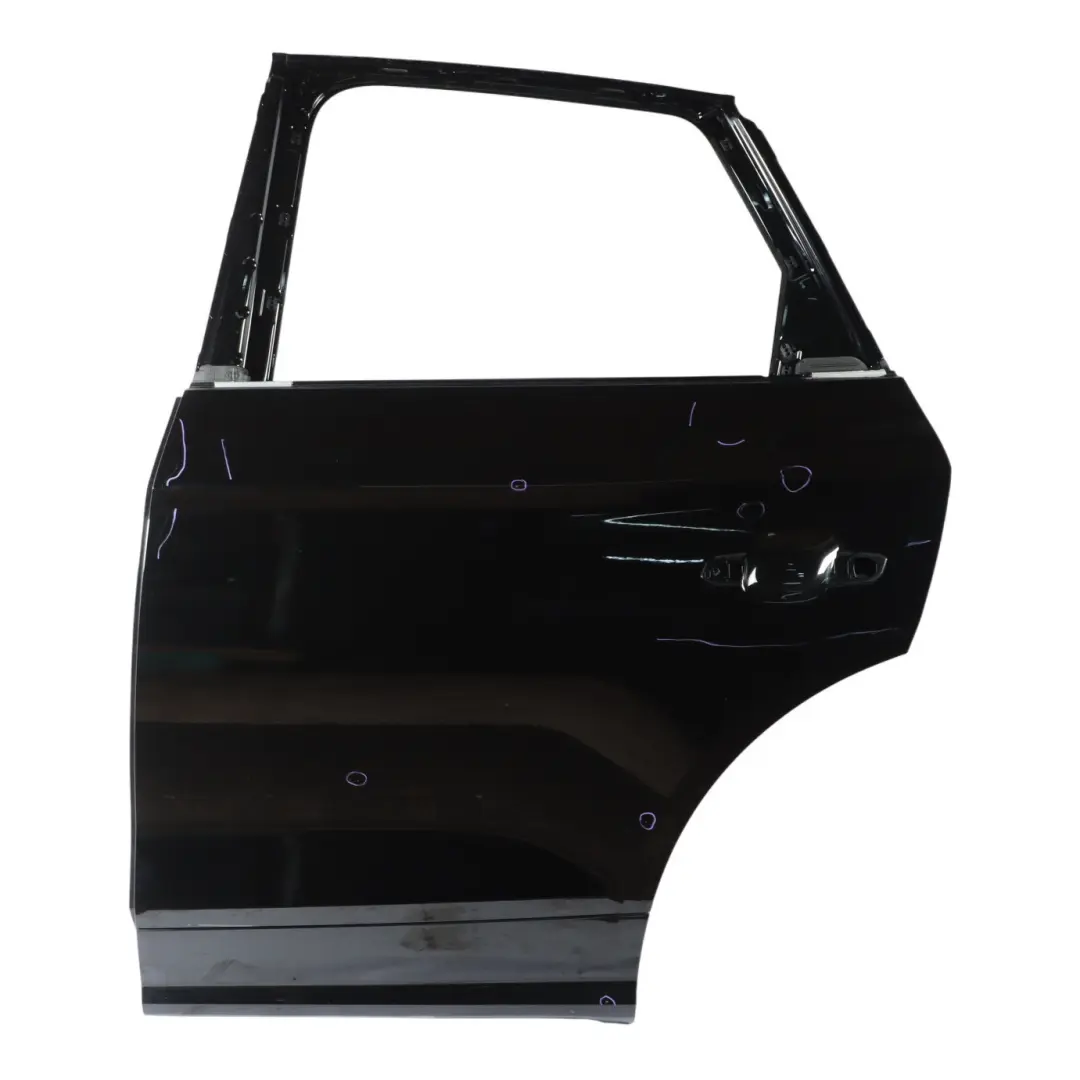 Door Covering Rear Left N/S Mythical Black Metallic - Y9T to Audi Q5 FY with Part number 80A833051A Audi Q5 FY Door Covering Rear Left N/S Mythical Black Metallic - Y9T - SKU 80A833051A-MYB - Part number 80A833051A