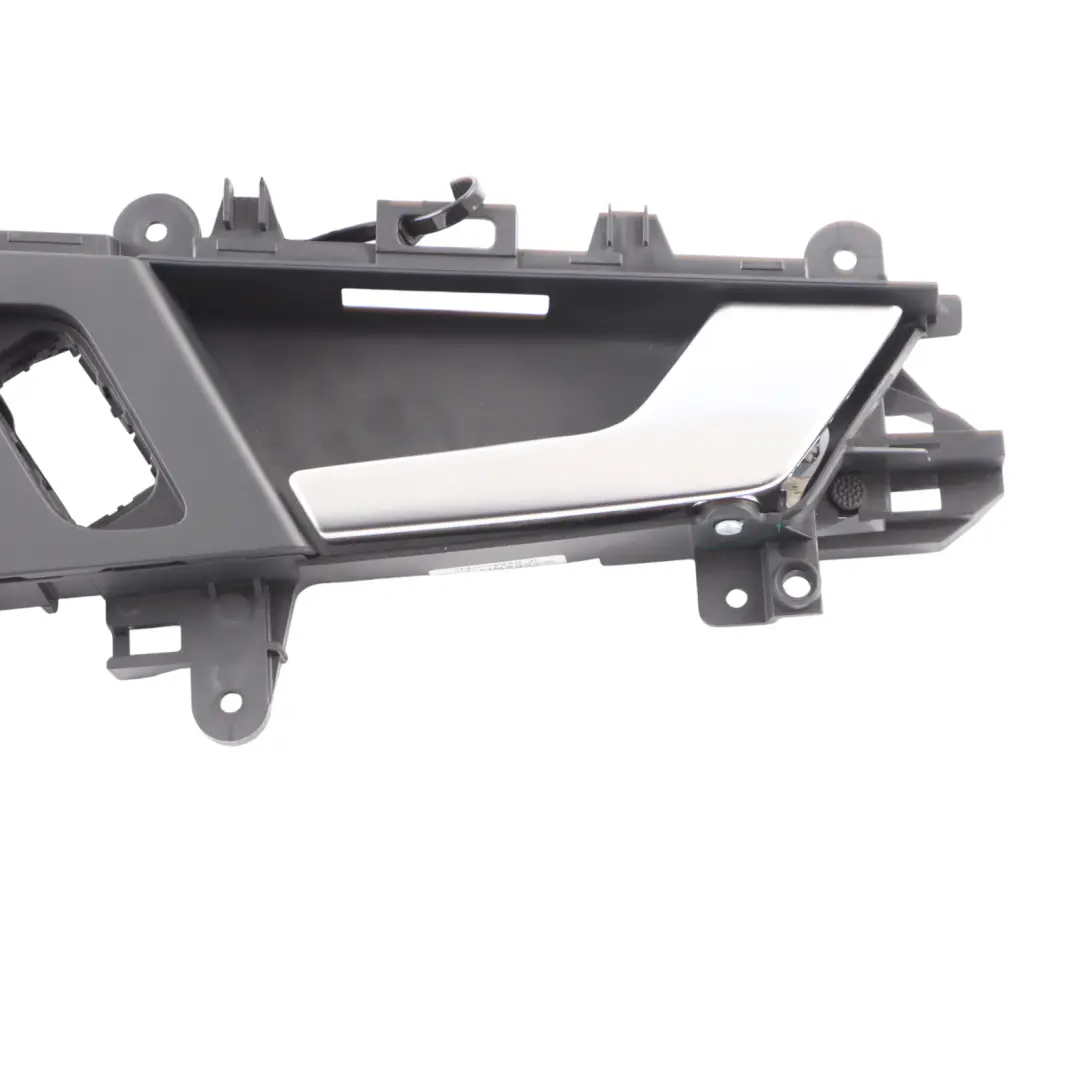 Inner Door Grab Handle Front Right O/S Trim Panel Chrome to Audi Q5 FY with Part number 80A837020A Audi Q5 FY Inner Door Grab Handle Front Right O/S Trim Panel Chrome - SKU 80A837020A-1 - Part number 80A837020A