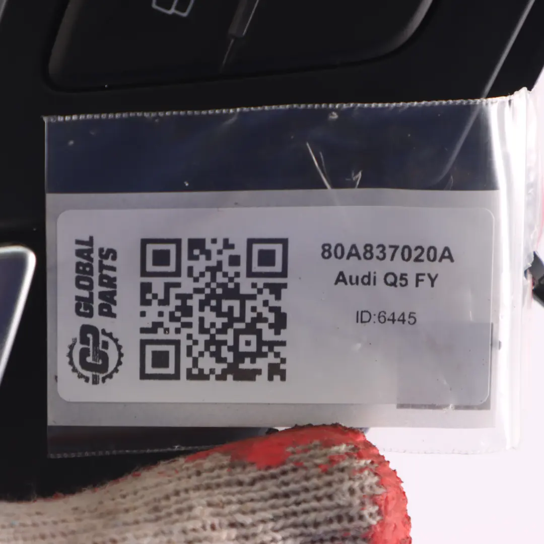 Maniglia porta interna destra Interruttore cromato per Audi Q5 FY con numero di parte 80A837020A Audi Q5 FY Maniglia porta interna destra Interruttore cromato - SKU 80A837020A - Numero di parte 80A837020A