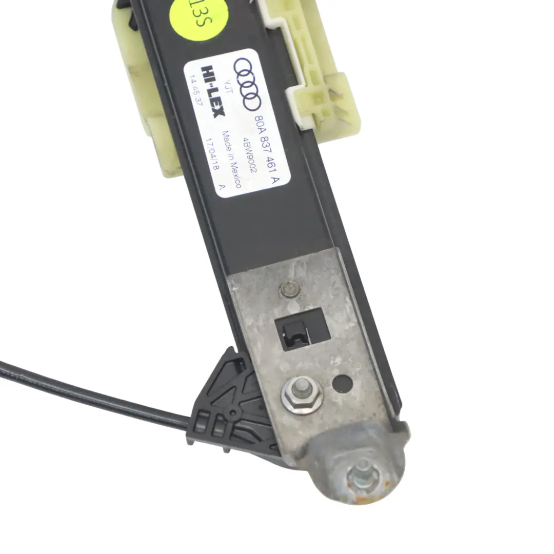 Audi Q5 Mk2 FY Door Window Lifter Regulator Mechanism Front Left N/S - SKU 80A837461A - Part number 80A837461A
