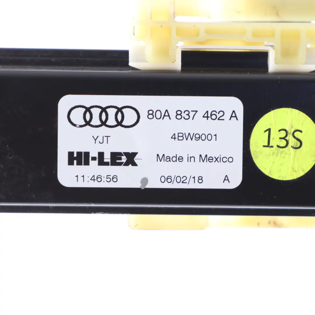 Tür Fensterheber Regler Mechanismus Vorne Rechts für Audi Q5 FY mit Teilenummer 80A837462A Audi Q5 FY Tür Fensterheber Regler Mechanismus Vorne Rechts - SKU 80A837462A - Teilenummer 80A837462A