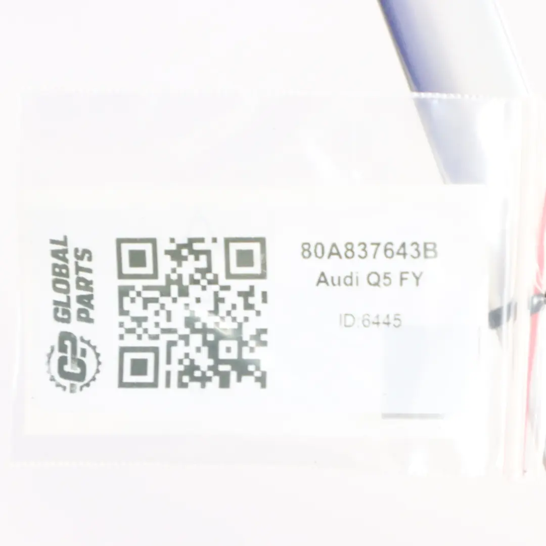 Joint de vitre de porte extérieur Gauche pour Audi Q5 FY à propos du numéro de pièce 80A837643B Audi Q5 FY Joint de vitre de porte extérieur Gauche - SKU 80A837643B - Numéro de pièce 80A837643B