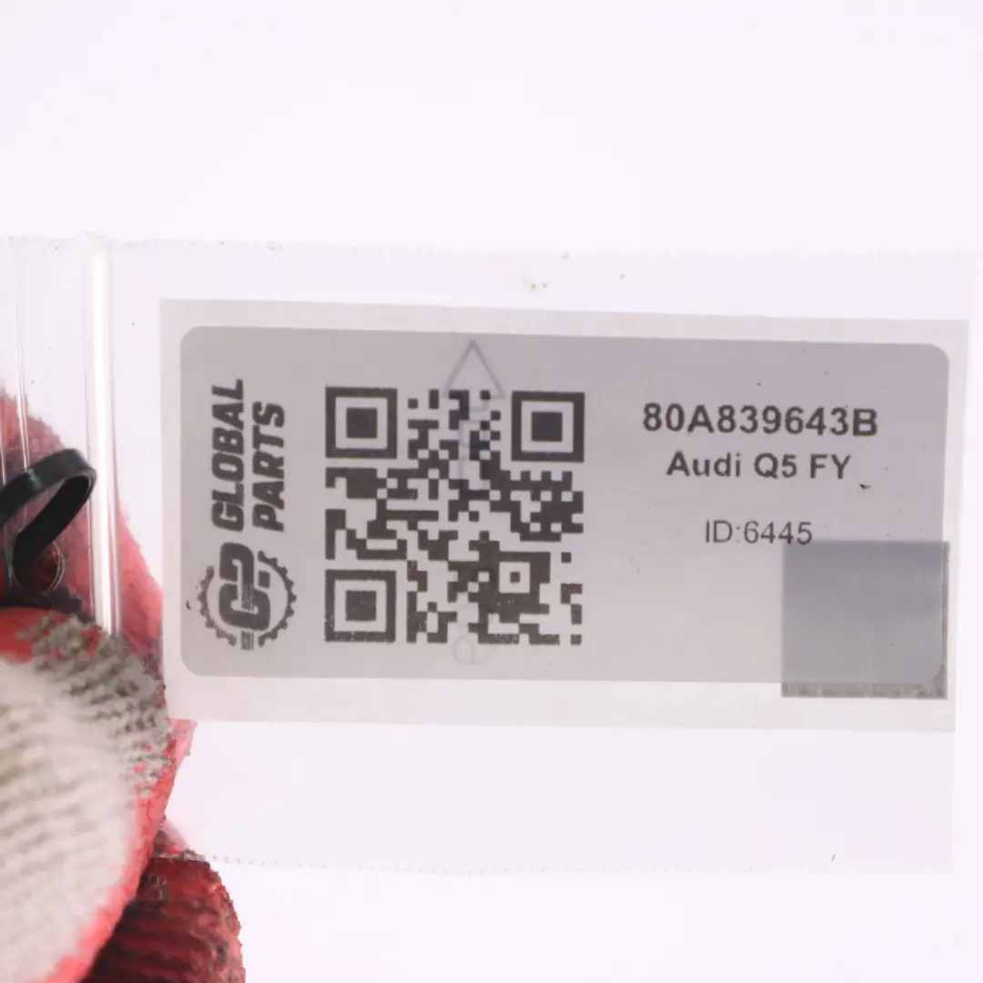 Garniture de vitre extérieure arrière gauche pour Audi Q5 FY à propos du numéro de pièce 80A839643B Audi Q5 FY Garniture de vitre extérieure arrière gauche - SKU 80A839643B - Numéro de pièce 80A839643B