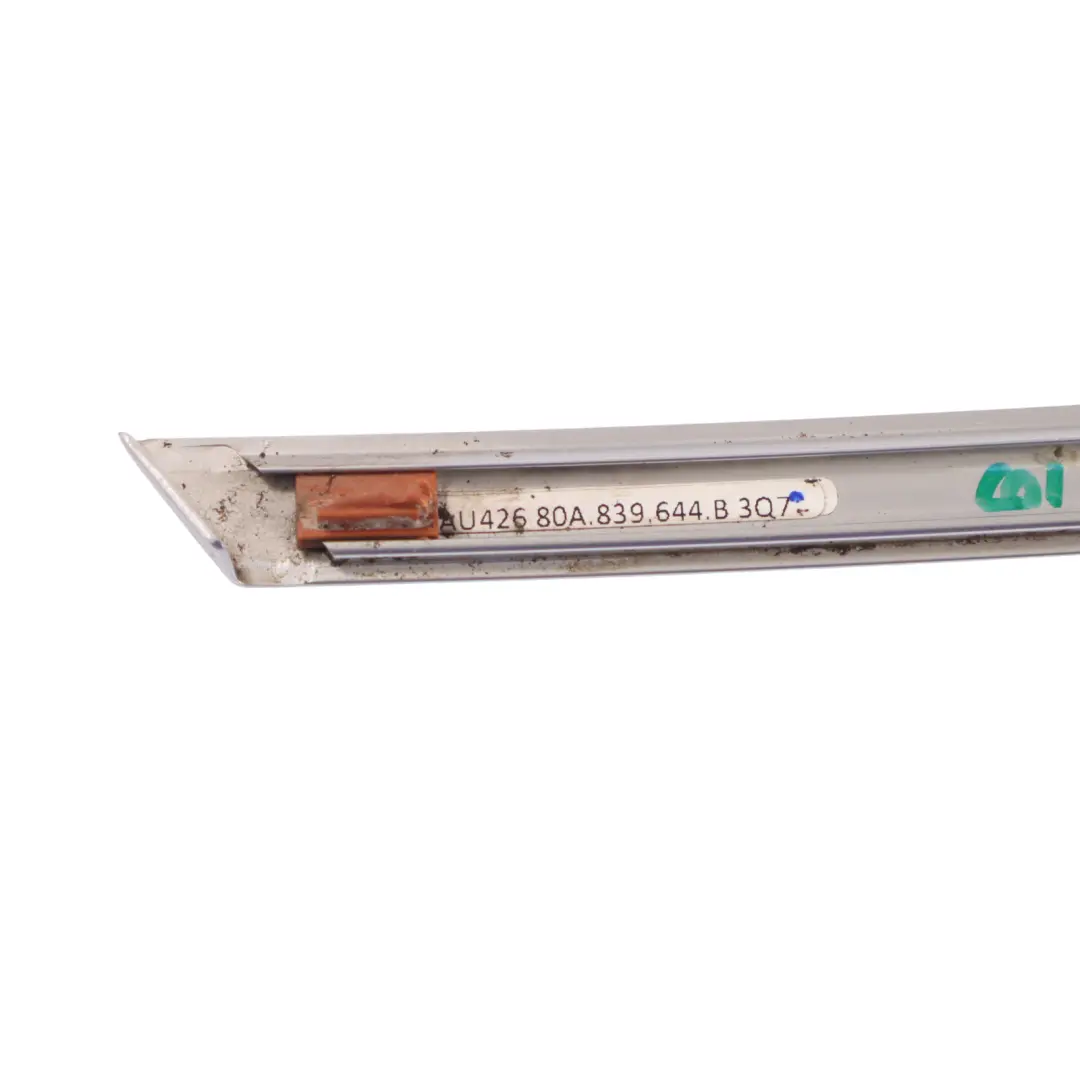 Audi A3 8V Joint de Porte Décoratif Moulure arrière droite 8V4839902 - SKU 80A839644B - Numéro de pièce 80A839644B