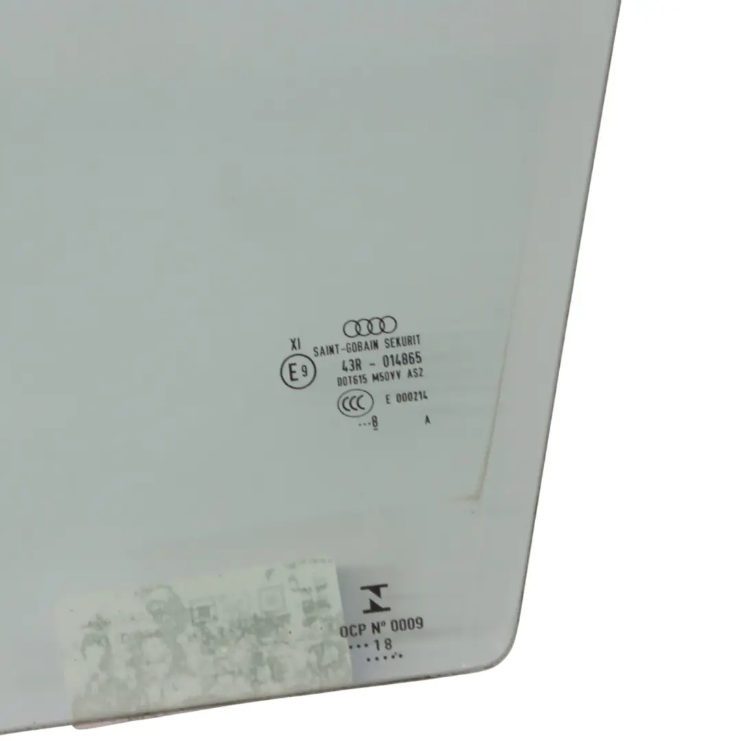 Front Door Window Glass Left N/S AS2 to Audi Q5 FY with Part number 80A845021 Audi Q5 FY Front Door Window Glass Left N/S AS2 - SKU 80A845021 - Part number 80A845021
